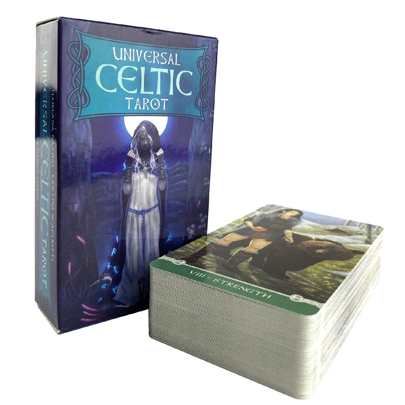 Novos Cartões De Tarô Oráculo Para Adivinhação Mística - Tarô Celta Universal