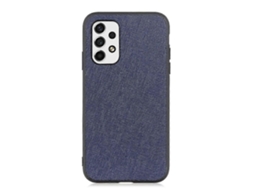 Capa De Couro Com Textura Cruzada Para Samsung Galaxy A53 5g