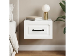 Vidaxl Gabinete De Canto Montado Na Parede Branco 34,5 X 33 X 20 Cm