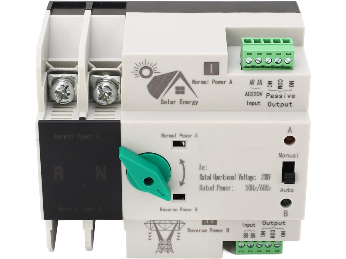 Interruptor De Transferência Automática De Energia Dupla