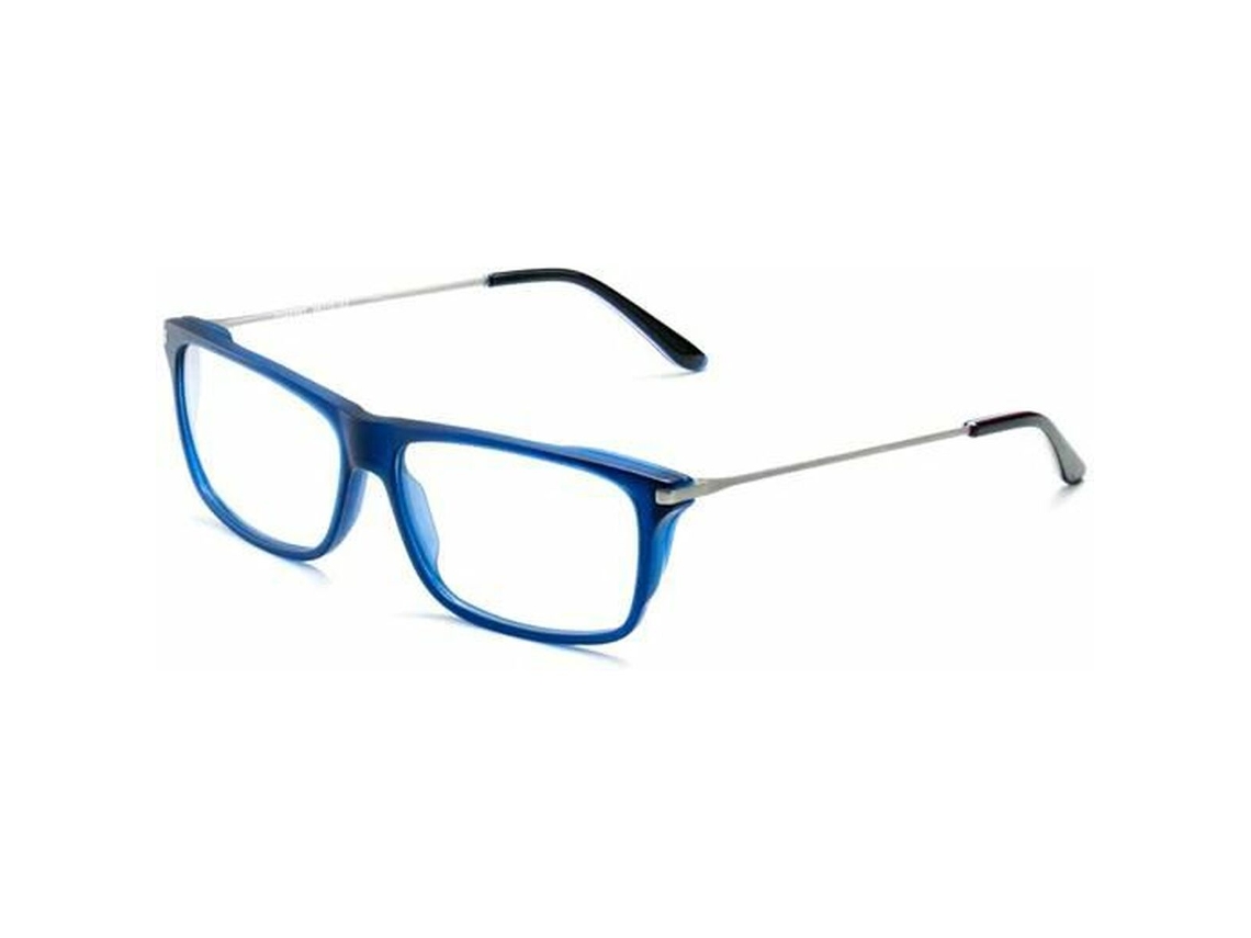 Armação de óculos de grau masculina Vuarnet VL18030003 (azul - acetato - 145 mm - Ø 53 mm)