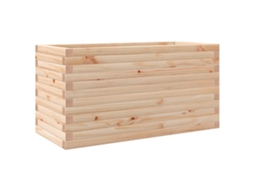 Garden Planter, Garden Planters Vidaxl Marrom Madeira De Pinho (90 X 40 X 45.5 Cm)