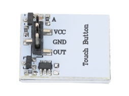 2pcs Módulo De Botão De Toque Capacitivo Anti-interferência Httm 2.7v-6v (vermelho)