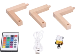 Luminária De Mesa Karlak Moon Lamp Board Com 16 Cores Led Ajustáveis,