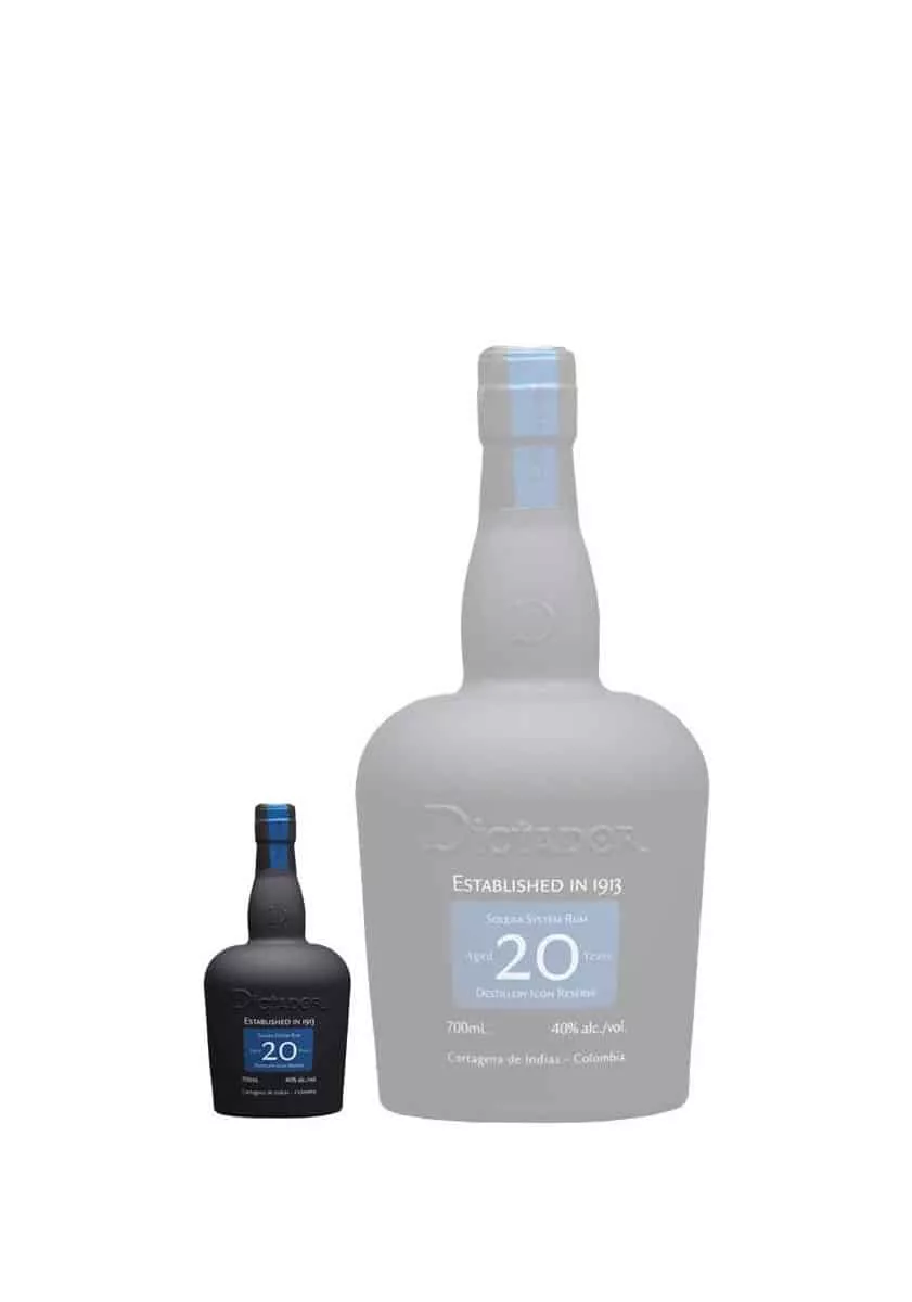 Rum Colombia Dictador 20 Yo 5cl