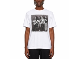 Rockinstone Breakfast Club Movie Real Old School White Adult T-shirt Size:xxxl
