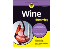 Livro Wine For Dummies, 7e de Ed Mccarthy e Mary Ewing-Mulligan (Inglês)