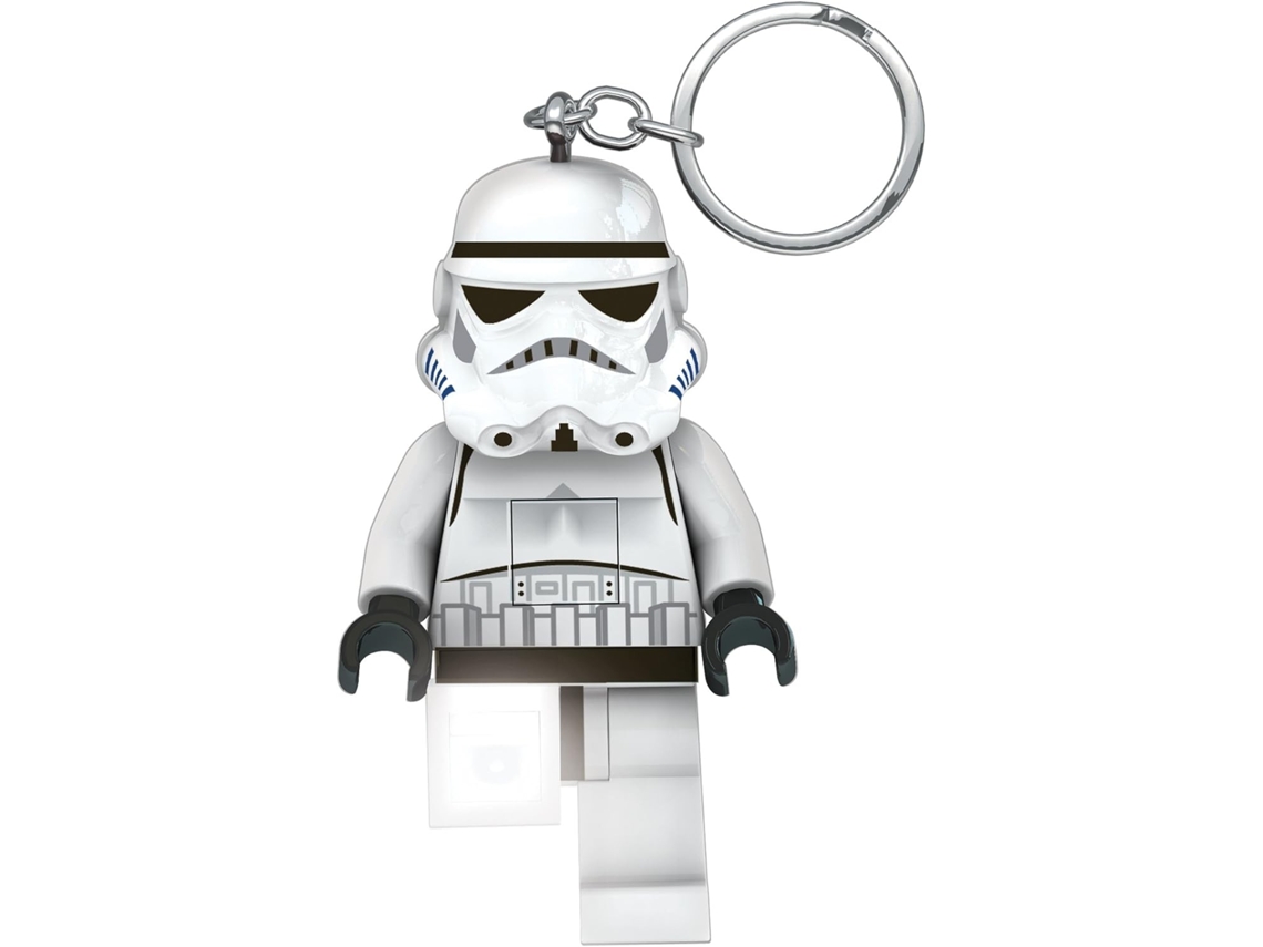 Chaveiro Lego Star Wars Stormtrooper com Luz 7cm