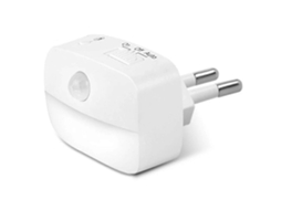 Luz noturna LED com sensor de movimento inteligente, ideal para casa, corredor, banheiro e hall de entrada. BRILVIBERA