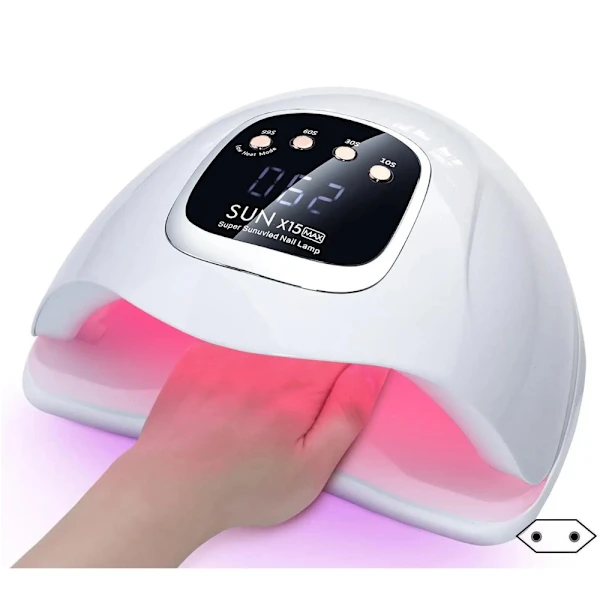 Lâmpada Uv/led Com Função De Temporizador Branca