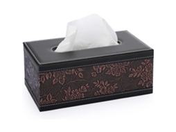 Porta-lenços Retangular Em Couro: Elegante Suporte Para Lenços De Papel Com Base Magnética, Caixa De Lenços Decorativa Em Pu.