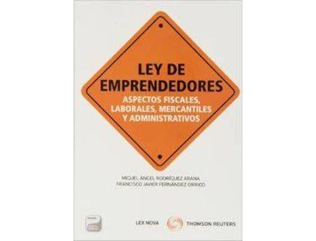 Livro Ley De Emprendedores Aspectos Fiscales, Laborales, Mercantil