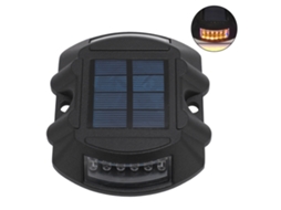 Luz solar de solo à prova d'água IP68 LED detecção inteligente para jardim estacionamento 6V 1.8W S/MARCA