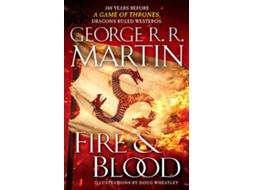 Livro Fire Blood de George R R Martin (Inglês)