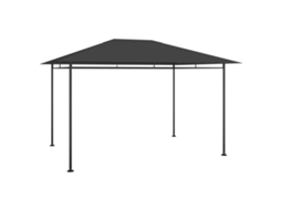 Gazebo VIDAXL Anthracite Tecido (384x281x270 cm)