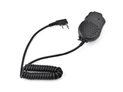 Microfone Com Alto-falante Handheld Dual Ptt 2 Pin Para Rádio Walkie Talkie Baofeng Uv-82