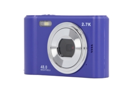 Primerox câmera Digital Infantil 1080p 44mp Autofoco Tela Ips 2.4 Polegadas Flash Azul