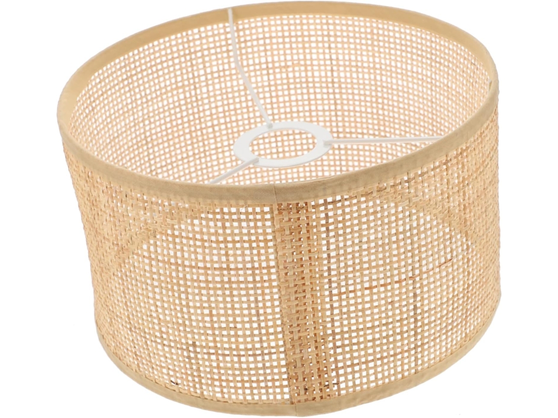 Enfeite Quadrado de Vime Trançado E27, Sólido, Criativo, para Pendurar, Decoração Rústica para Casa, Diâmetro SFUSHOS