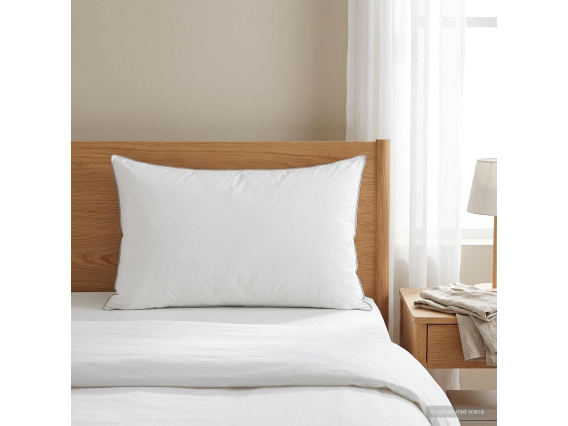 Vidaxl Almofada 40 X 80 Cm Lã Australiana Branco