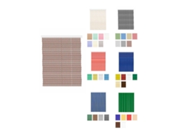 Cortinas De Exterior Impermeables – Cortinas Antimoscas Para Terrazas Y Porche Krismar - Marrón 90 X 240 Cm