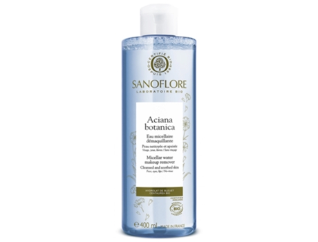 Aciana Botanica Água Micelar Orgânica Removedor de Maquiagem 400 Ml SANOFLORE