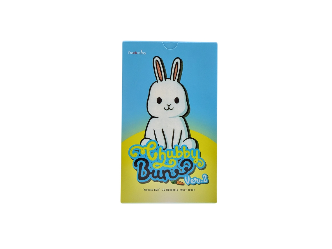 Jogo De Tarot Fat Rabbit, Contendo 78 Cartas (10,4 X 6 Cm)