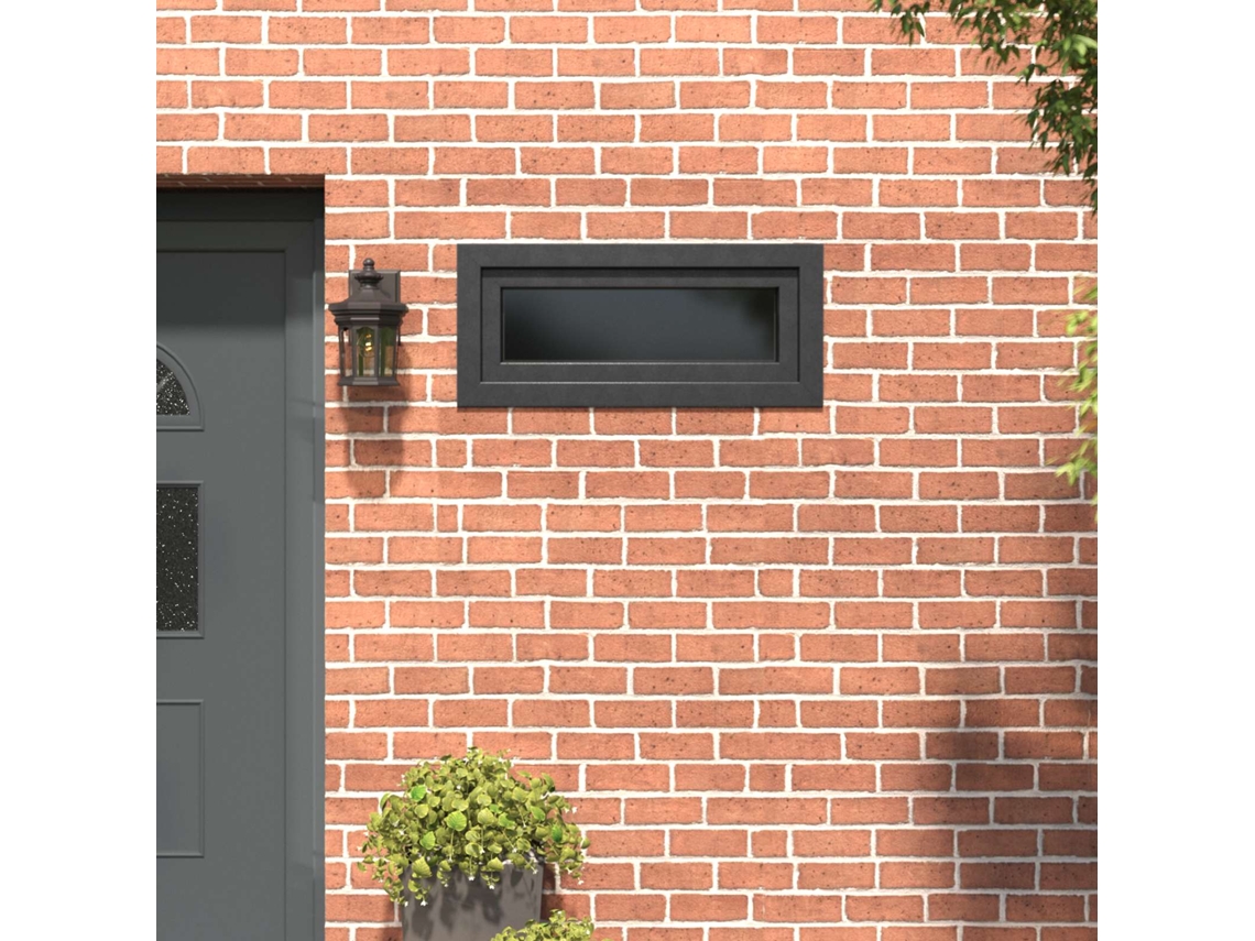 Vidaxl Janela De Porão Risor 90 X 40 Cm Pvc E Vidro
