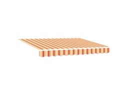 Toldo Retrátil Amarelo e Laranja 300 X 250 X 165 Cm MAISON EXCLUSIVE