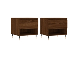 Coffee Table, Coffee Tables Vidaxl Marrom Madeira Processada (n/a)