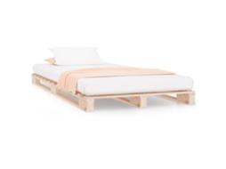 Pallet Bed, Pallet Beds Vidaxl Marrom Madeira De Pinho (90 X 200 Cm)