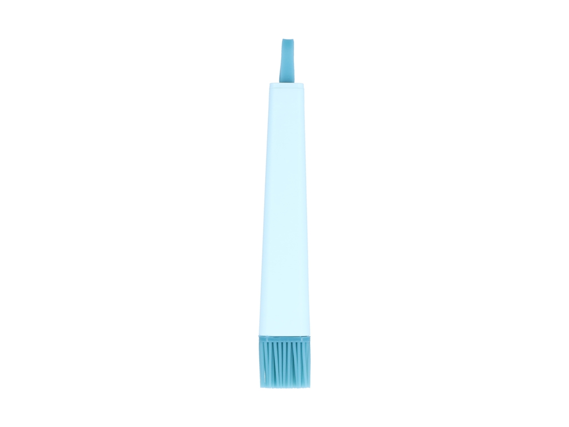 Escova de silicone alimentar resistente ao calor, para cozimento, baking e churrasco, azul | S/MARCA