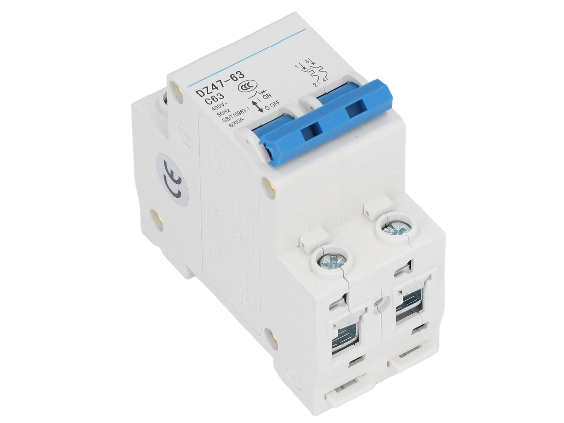 Laxiscreed Interruptor 2p Com Proteção Contra Curto-circuito Em Pa66 De Alta Segurança