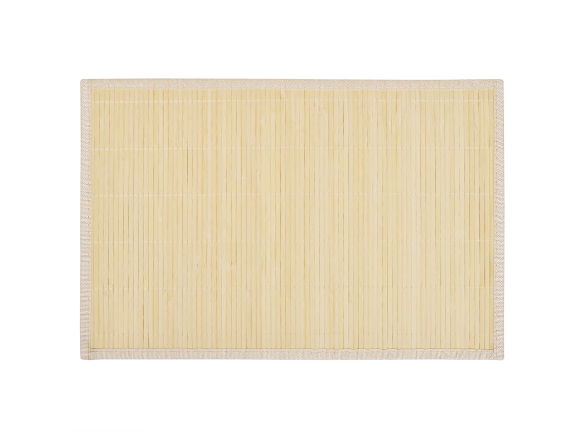 Placemat,placemats Vidaxl Bege Bambu (n/a)