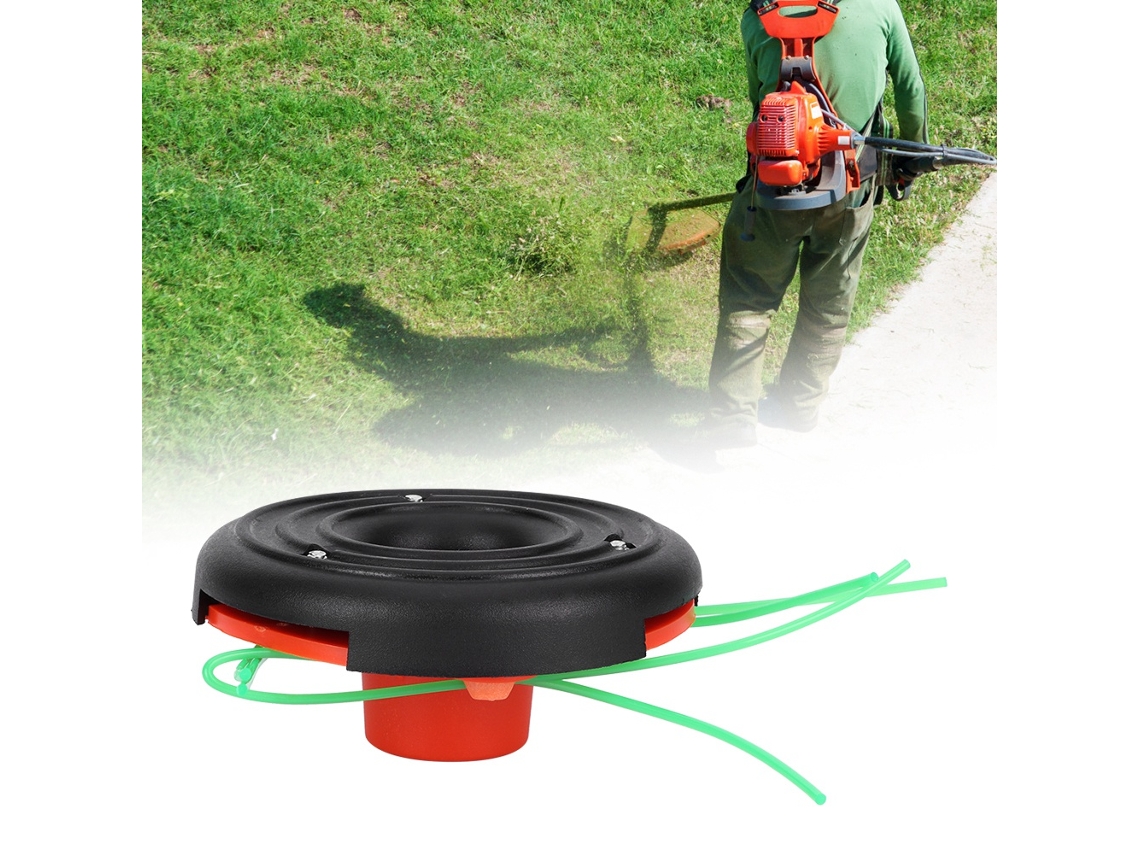 Cabeçalho De Reposição Para Cortador De Grama Strimmer, Cabeçalho De Cortador De Grama Com Três Linhas, Peças De Jardinagem