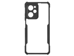 Mali capa Protetora Anti queda Preta para Celular Poco X5 Pro 5g com Tpu e Pc