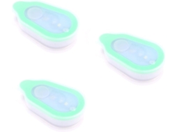 Conjunto De 3 Lanternas Led Portáteis Para Mochila, Luz Noturna