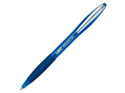 Caneta BIC Atlantis Soft 12 Unidades Azul 1 Mm