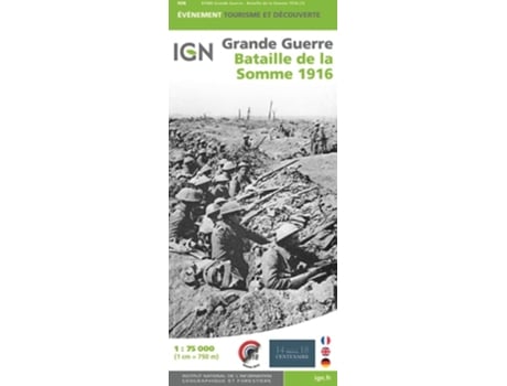 Livro Bataille de la Somme - 1916 de Institut Geographique National (Inglês)