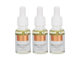 3pcs Óleo Essencial De Aumento De Mama Oilyoung 15ml Nutre, Firmiza E Aprimora Vante