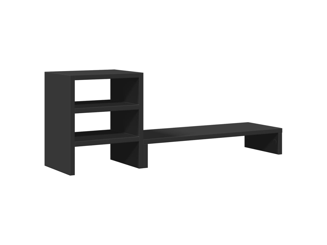 Monitor Stand, Monitor Stands Vidaxl Preto Madeira Processada (n/a)