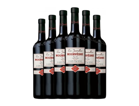 Vinho LES JAMELLES Mourvèdre Vin de Pays Languedoc (0.75 L - 6 Unidades)
