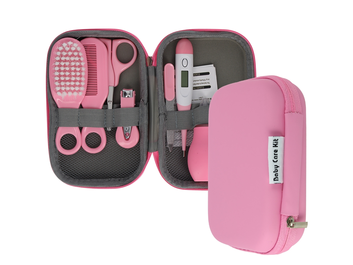 Pack De Acessórios Kit De Cuidados Para Bebê Com 8 Acessórios