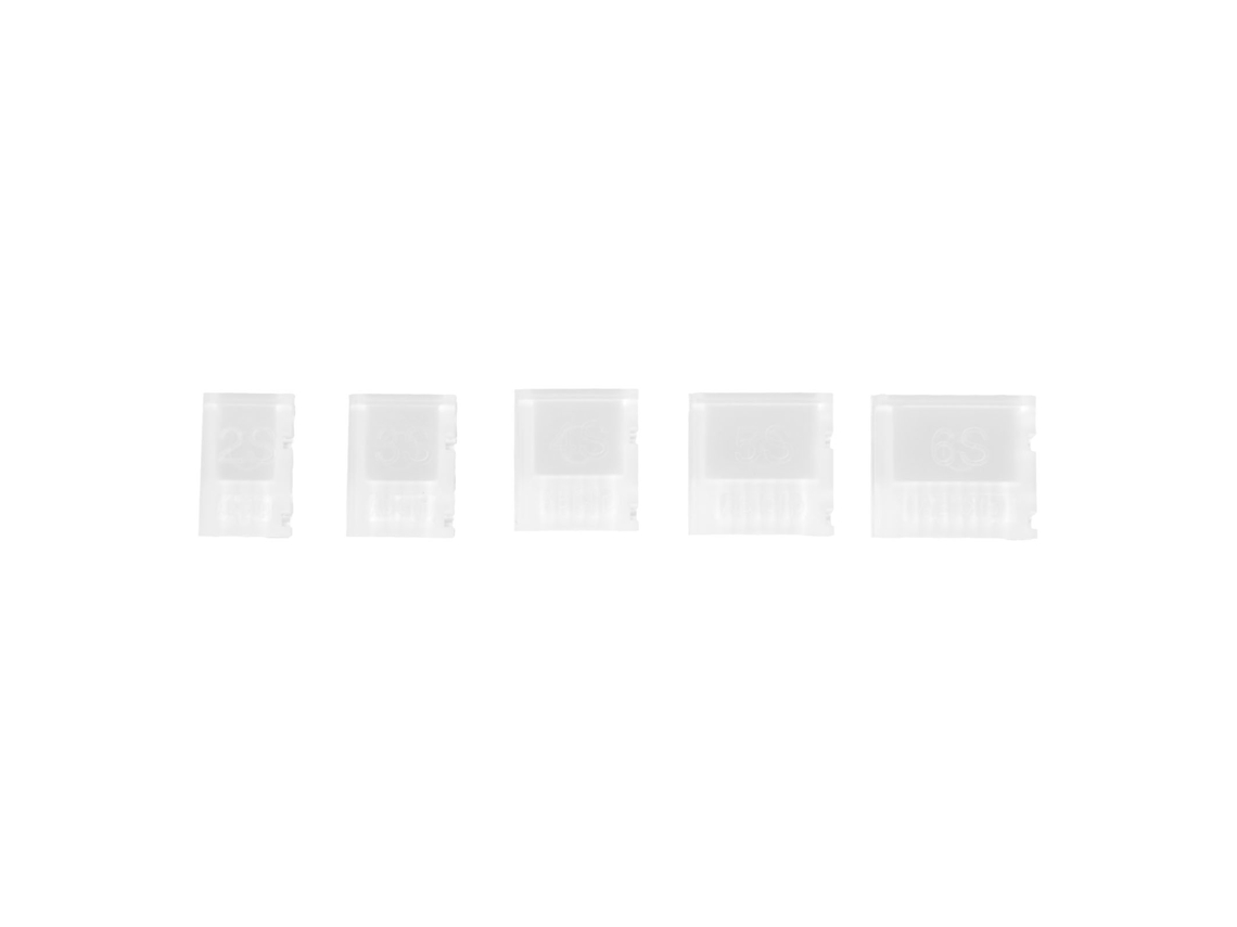 Kit De 100 Protetores De Equilíbrio De Bateria Com Conector Ab Para Lítio