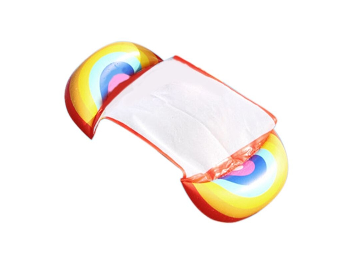 Cama de Água Flutuante Reclinável, Cama de Água Flutuante com Encosto, Rede, Arco, Íris AQUAFORGE