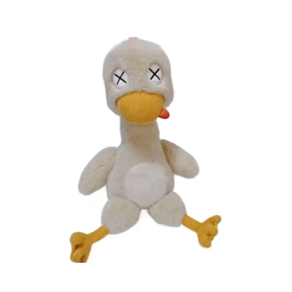 (marrom Claro) Pato De Pelúcia Fofo, Simulação De Desenho Animado, Brinquedo De Pelúcia Divertido, Ornamento Magnético