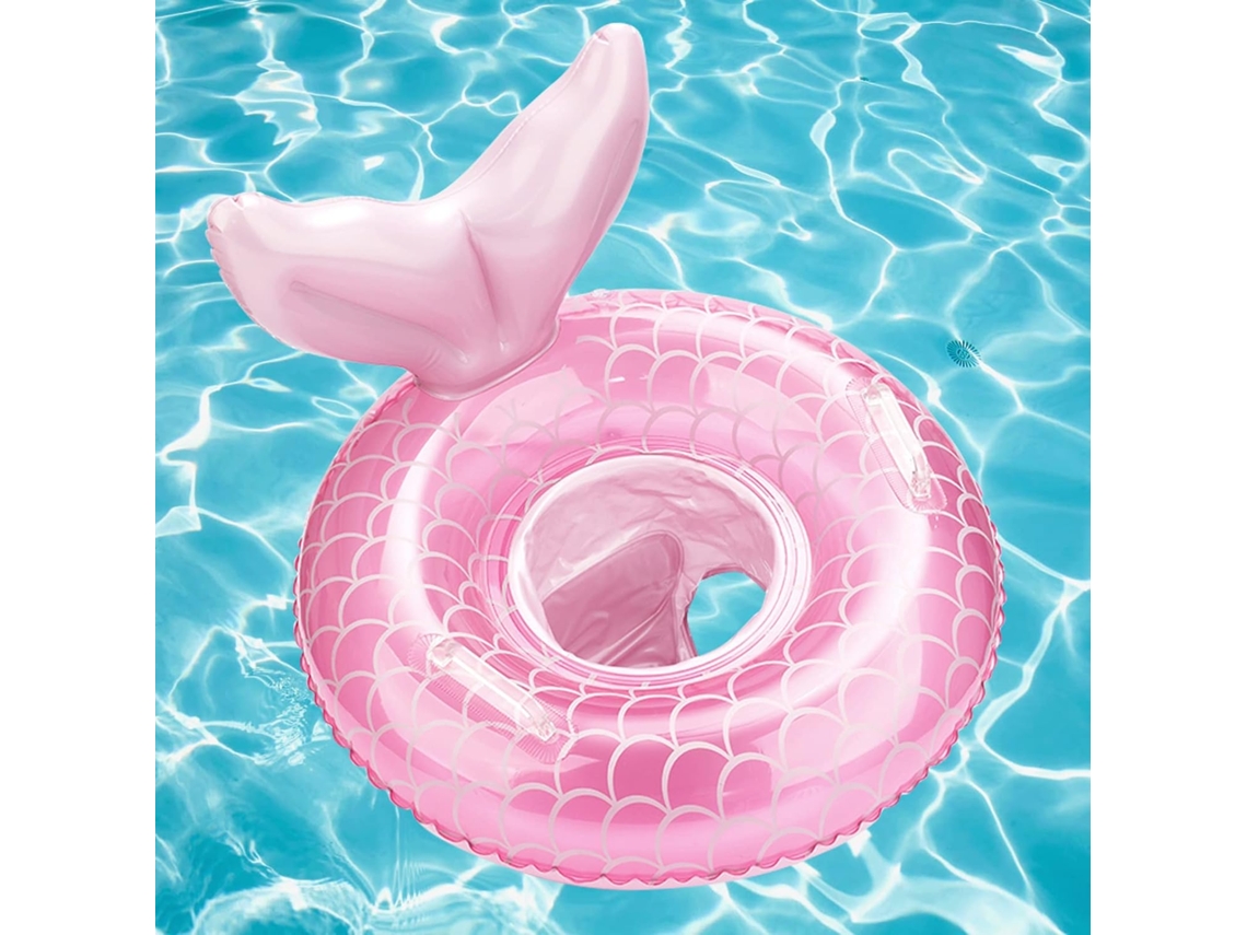 Anel Flutuante Para Bebê, Estilo Sereia, Anel De Banho Para Bebê, Anel Flutuante Para Banho De Bebê -aquaforge
