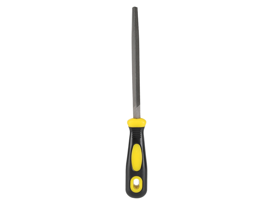 Yuru lixa Triangular de Aço Carbono Alta Dureza 6 Polegadas Temperada para Metal e Carpintaria