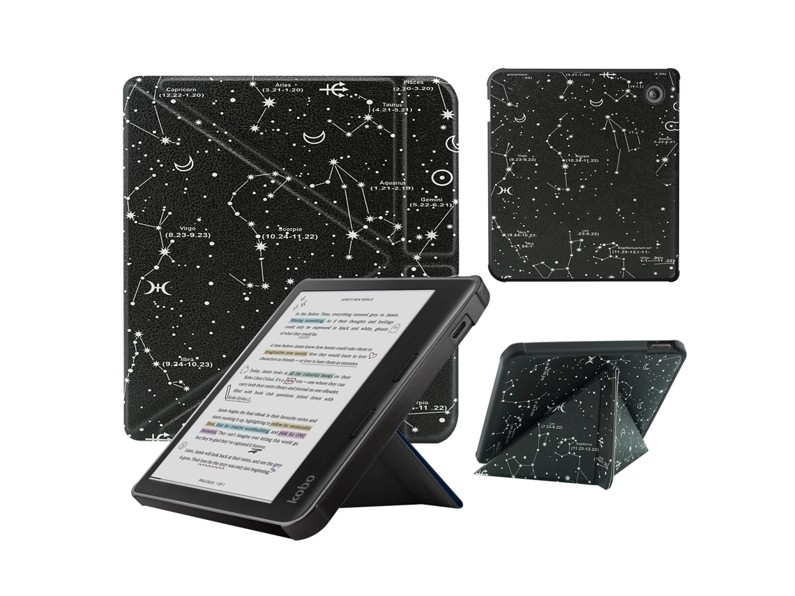 Capa PANOONA para Kobo Libra 2, Compatível com Hibernação Automática Ursa Maior