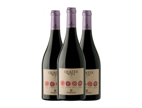 Vinho FIRRIATO Quater Vitis Rosso Terre Siciliane (0.75 L - 3 Unidades)