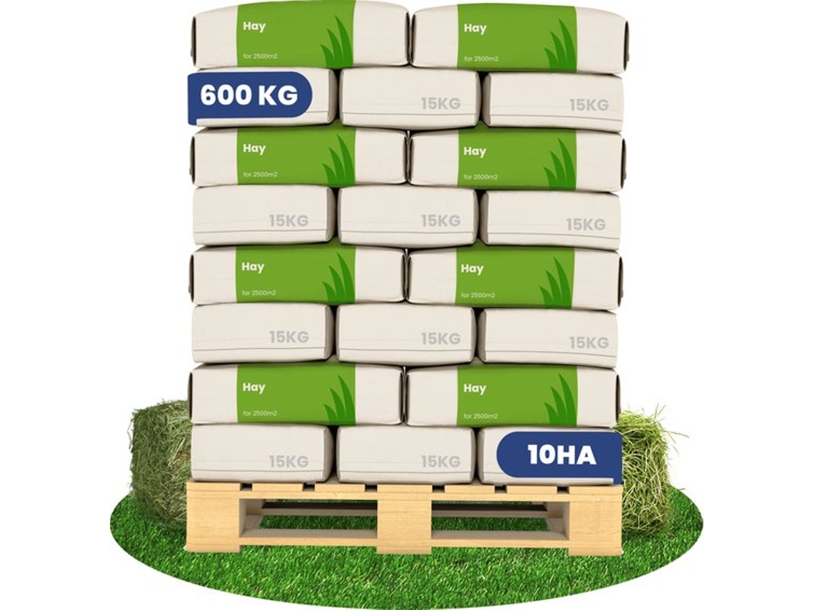 Semente De Grama Para Feno E Silagem 600 Kg Para 10 Ha Organifer